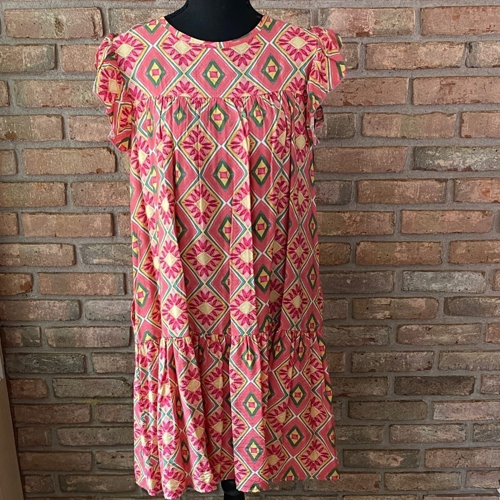 Colorful Geometric Dress